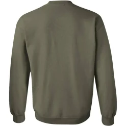 Gildan Unisex Adult Heavy Blend Crewneck Sweatshirt, Fleece Pullover Sweater.