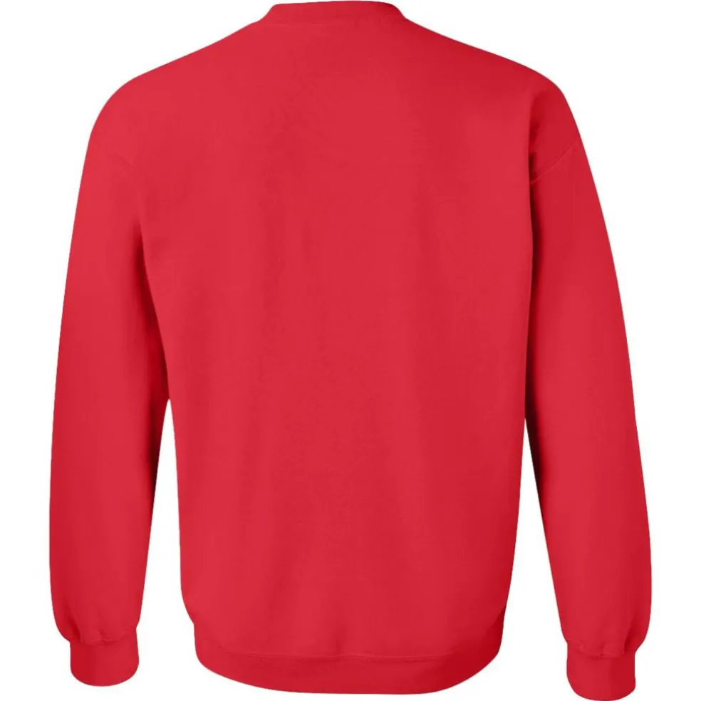 Gildan Unisex Adult Heavy Blend Crewneck Sweatshirt, Fleece Pullover Sweater.