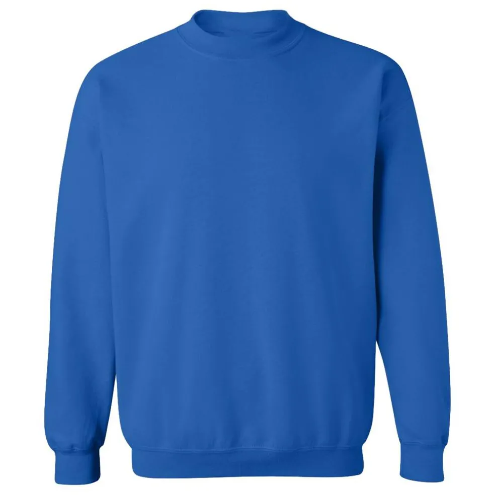 Gildan Unisex Adult Heavy Blend Crewneck Sweatshirt, Fleece Pullover Sweater.