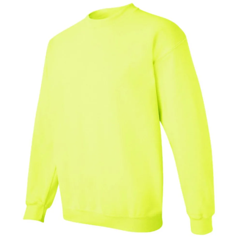 Gildan Unisex Adult Heavy Blend Crewneck Sweatshirt, Fleece Pullover Sweater.