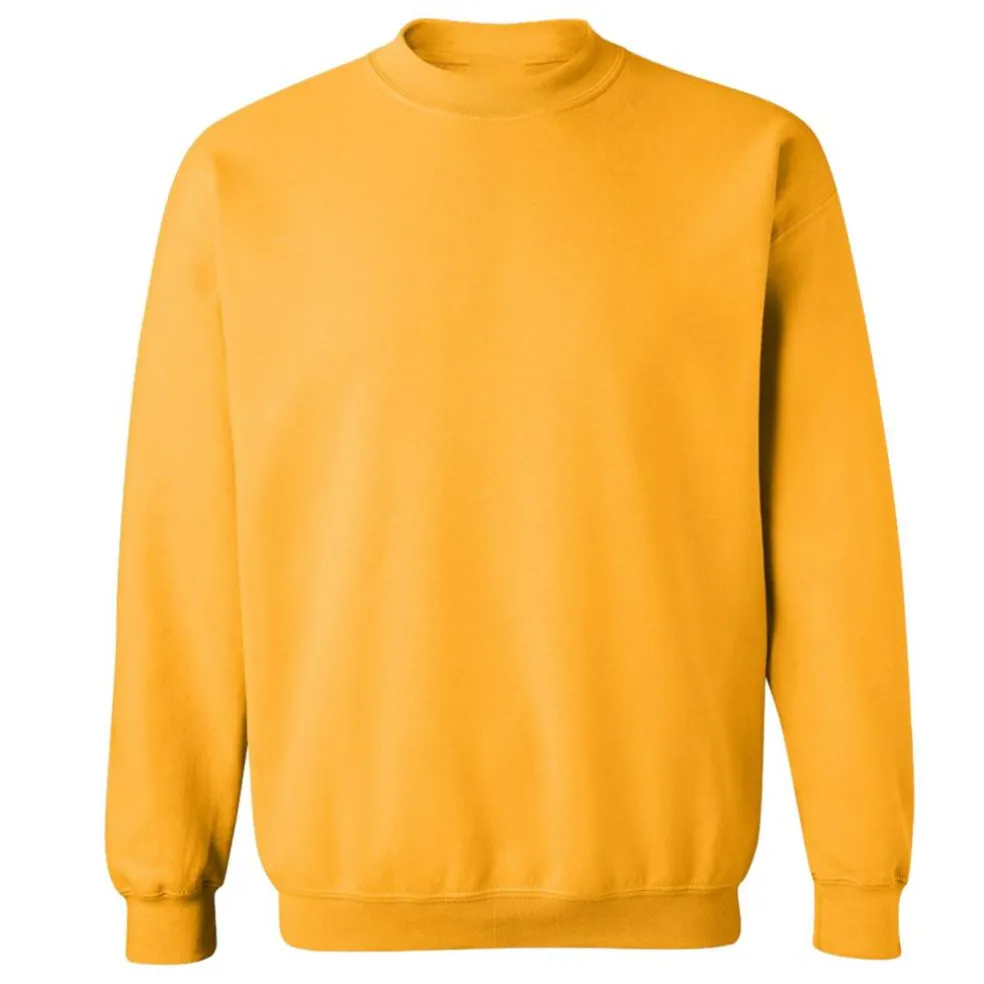 Gildan Unisex Adult Heavy Blend Crewneck Sweatshirt, Fleece Pullover Sweater.