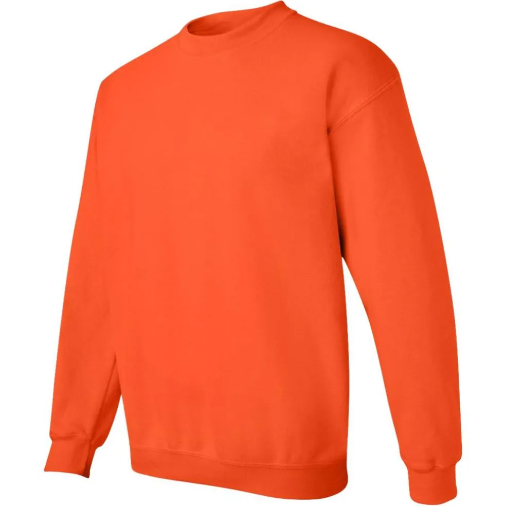 Gildan Unisex Adult Heavy Blend Crewneck Sweatshirt, Fleece Pullover Sweater.