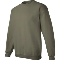 Gildan Unisex Adult Heavy Blend Crewneck Sweatshirt, Fleece Pullover Sweater.