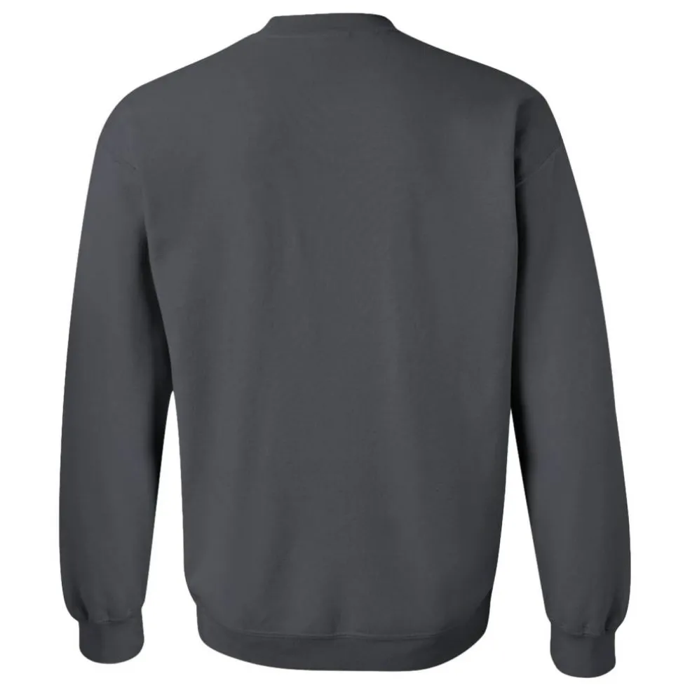 Gildan Unisex Adult Heavy Blend Crewneck Sweatshirt, Fleece Pullover Sweater.