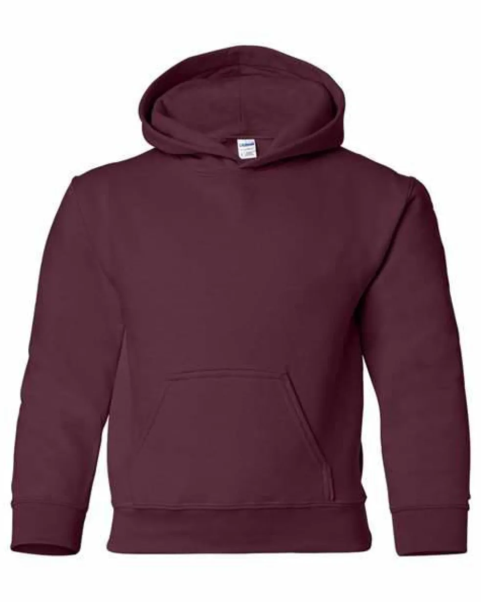 Gildan Youth Heavy Blend Hooded Sweatshirt Free Shipping
