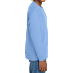 Gildan Youth Heavy Cotton Long Sleeve T-Shirt for DIY, Painting & Screen Printing