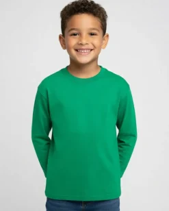 Gildan Youth Heavy Cotton Long Sleeve T-Shirt Free Shipping