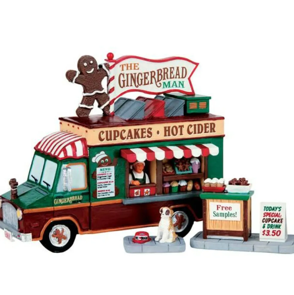 Gingerbread Man Truck - Lemax