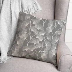 18" Gingko Leaves Indoor/Outdoor Pillow