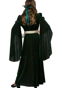 Girl's Elven Renaissance Princess Costume Dress