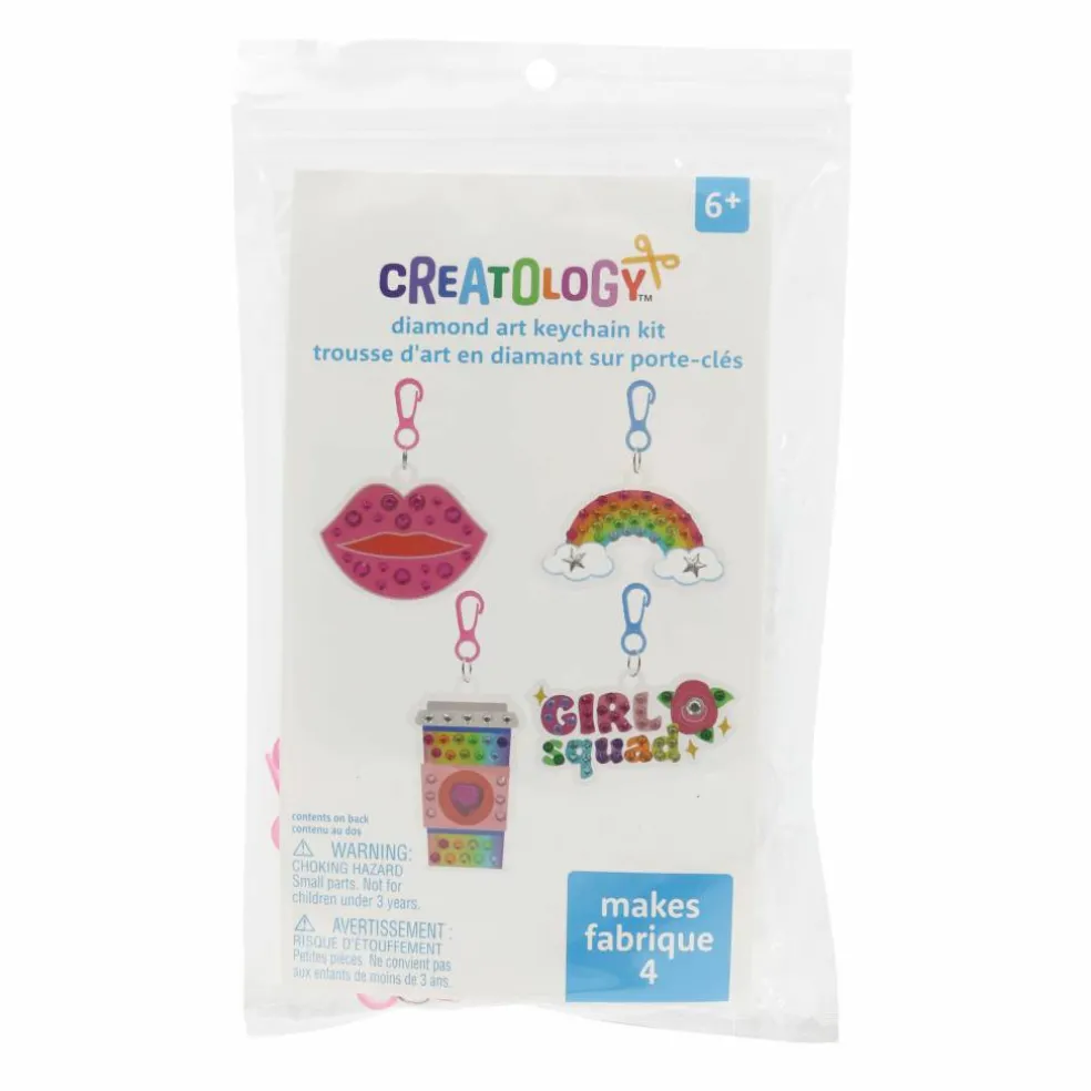 Girl Squad Backpack Keychain Diamond Art Kit by Creatology™