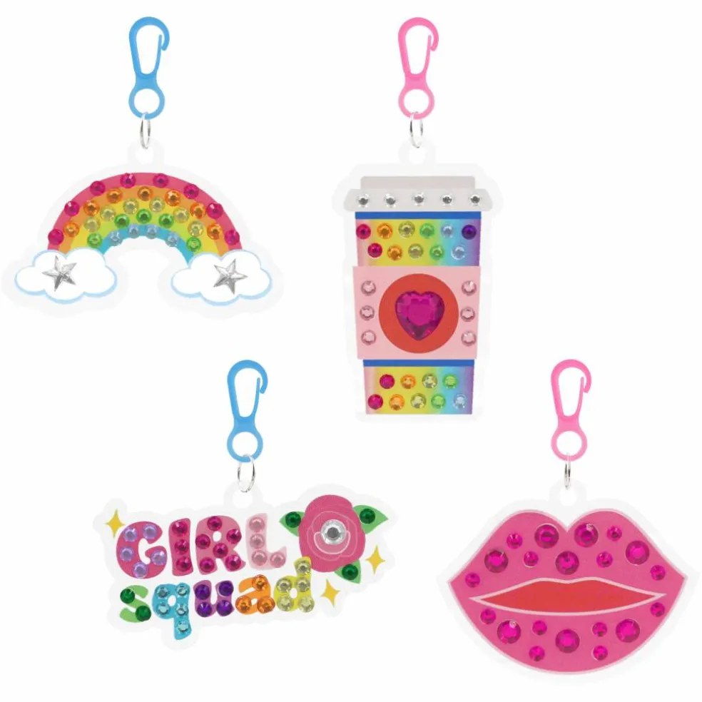 Girl Squad Backpack Keychain Diamond Art Kit by Creatology™