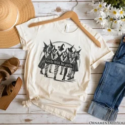 Girls Will Be Girls T-Shirt, Witchy Halloween Tee for Empowered Women