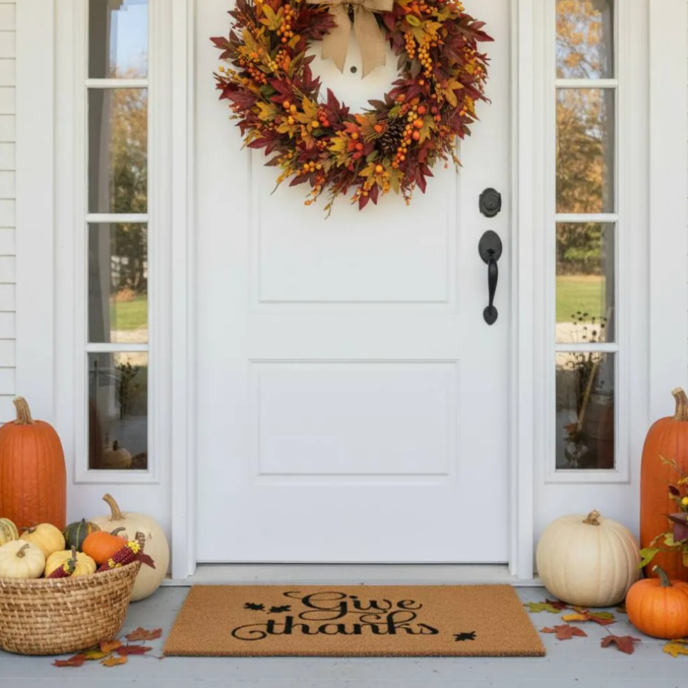 Give Thanks Doormat