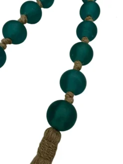 32" Glass Bead & Tassel Garland by Ashland®