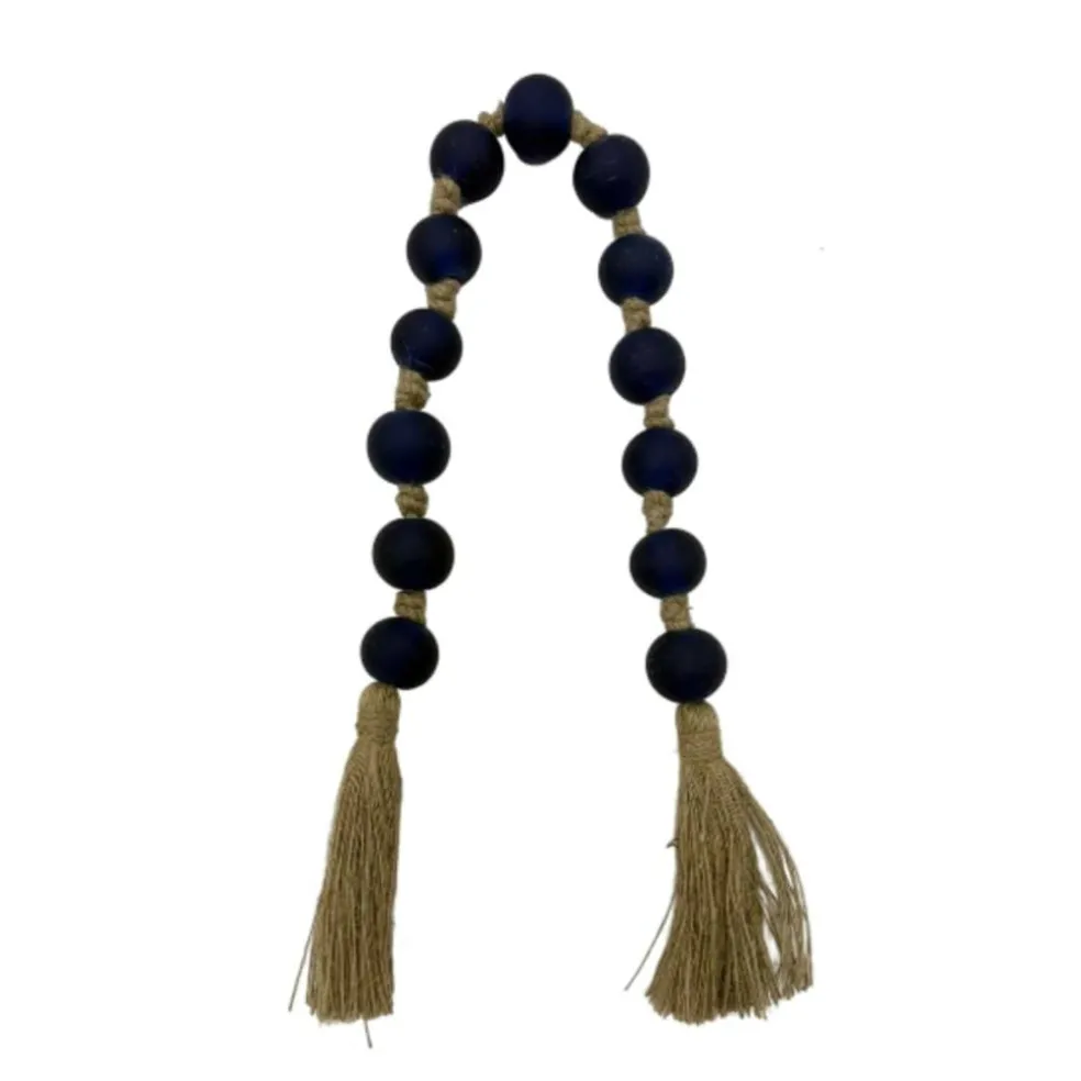 32" Glass Bead & Tassel Garland by Ashland®