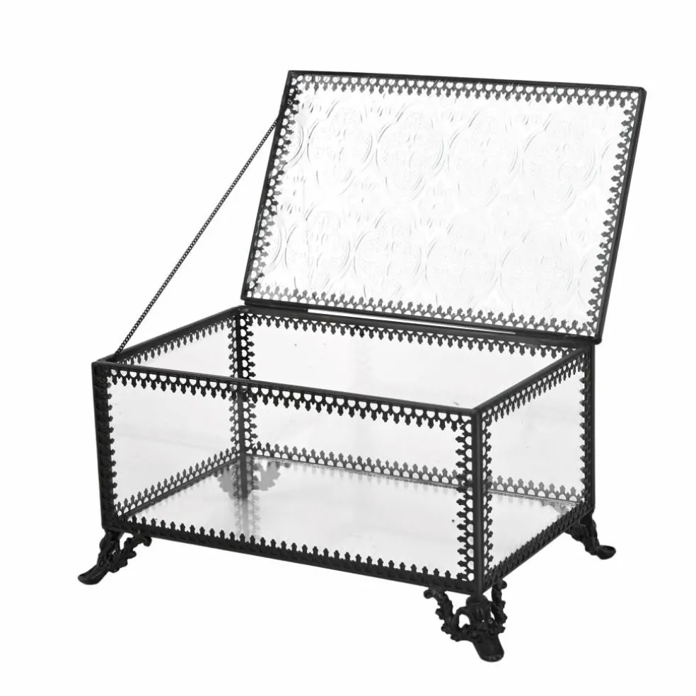 7" Glass Coffin Box Terrarium by Ashland®