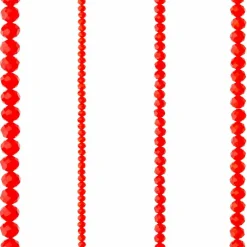 Glass Faceted Rondelle Beads by Bead Landing™