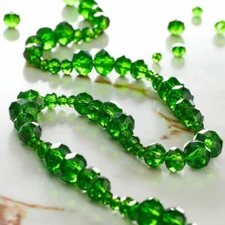 Glass Faceted Rondelle Beads by Bead Landing™