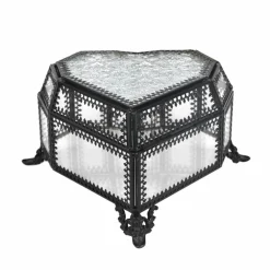6.5" Glass Heart Terrarium by Ashland®