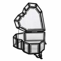 6.5" Glass Heart Terrarium by Ashland®