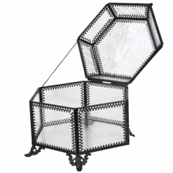 6.5" Glass Hexagon Terrarium by Ashland®