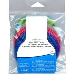 Glitter Pony Bead Lacing by Creatology™