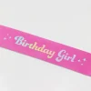 Glittery Birthday Girl Sash by Celebrate It™