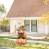 Glitzhome® 29.75" Fall Highland Cow Yard Stake or Wall Decor