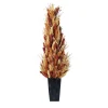 Glitzhome® 38" Fall Multi-Colored Sorghum Porch Tree