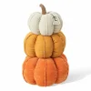 Glitzhome® 13" Fall Stacked Fabric Pumpkin