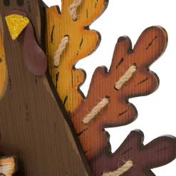 Glitzhome® 'Give Thanks' Turkey Décor