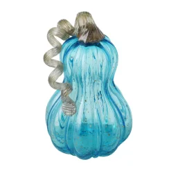Glitzhome® Glass Gourd, Blue