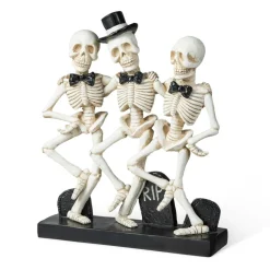 Glitzhome® 10.5" Halloween Dancing Skeleton Table Décor