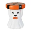 Glitzhome® 14.75" Halloween MGO Ghost Stool