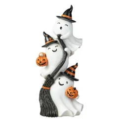 Glitzhome® 13" Halloween Stacked Ghost Table Décor