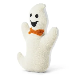 Glitzhome® 18"H Halloween Hooked Ghost Shaped Pillow