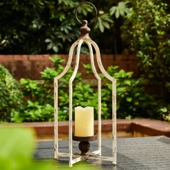 Glitzhome® Large Farmhouse Metal Lantern