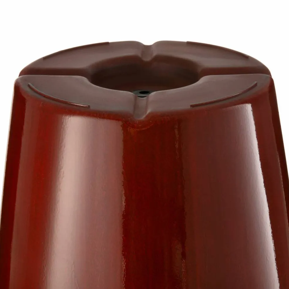 Glitzhome® Oversized Gradient Faux Ceramic Tall Plastic Planters, 2ct.