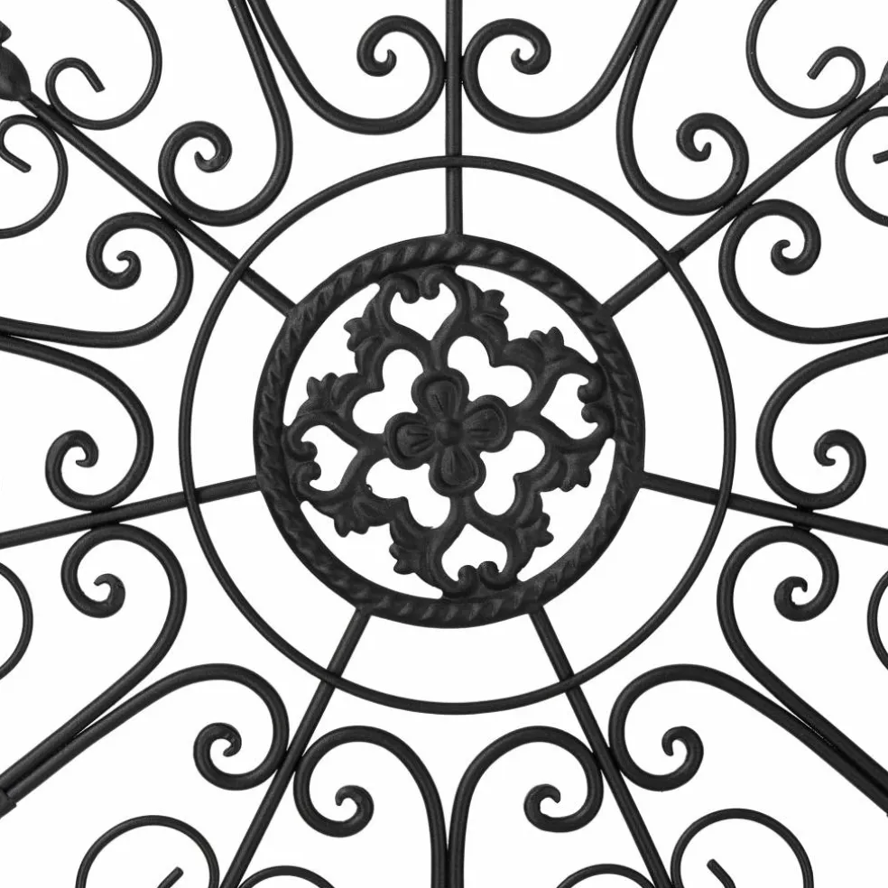 Glitzhome® 23.75" Traditional Iron Scroll Wall Décor