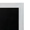 Glitzhome® 30" White Wood Chalkboard
