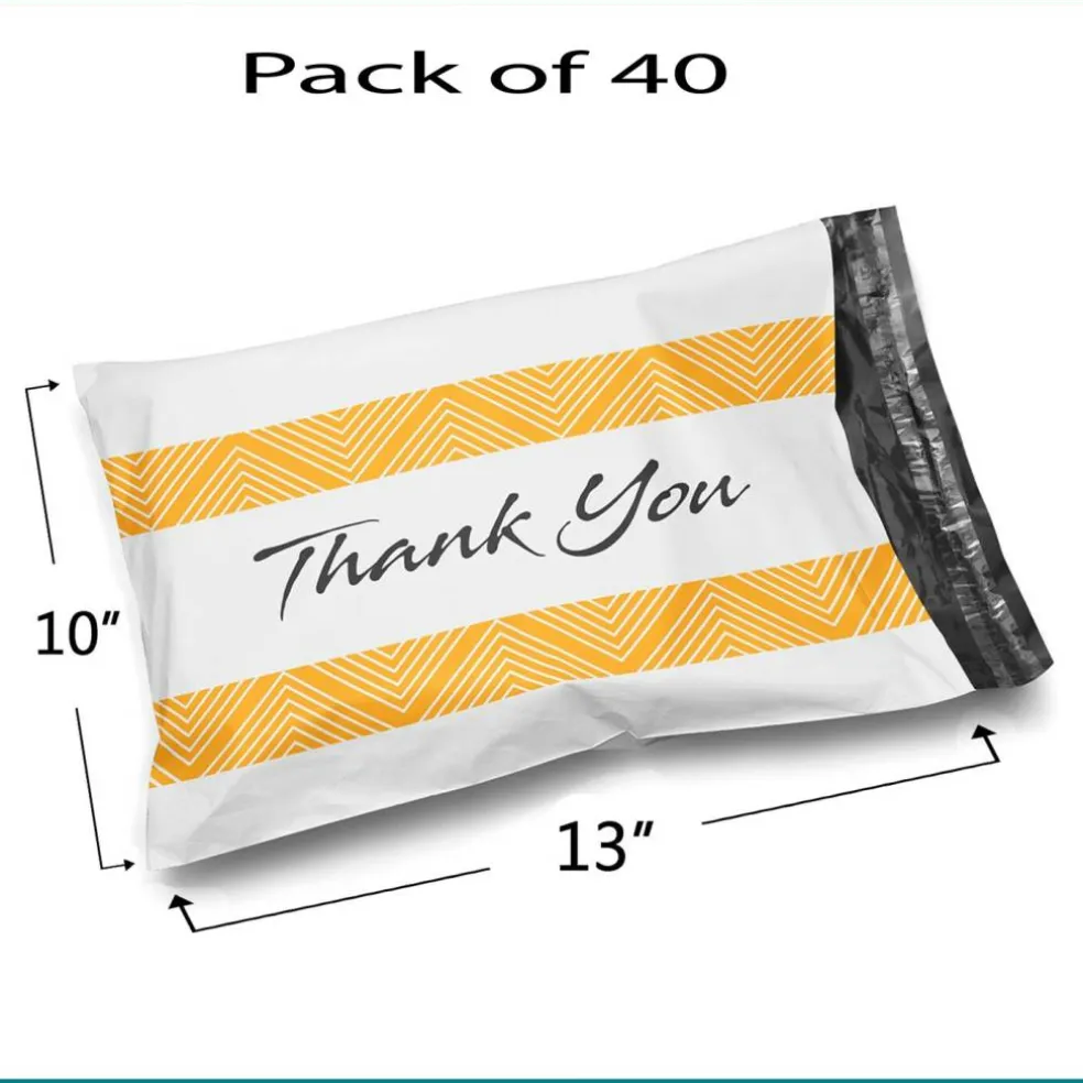 Glossy Design Poly Mailer Envelopes 10" x 13" Multi design, Weight 0.25 to 1 Ib