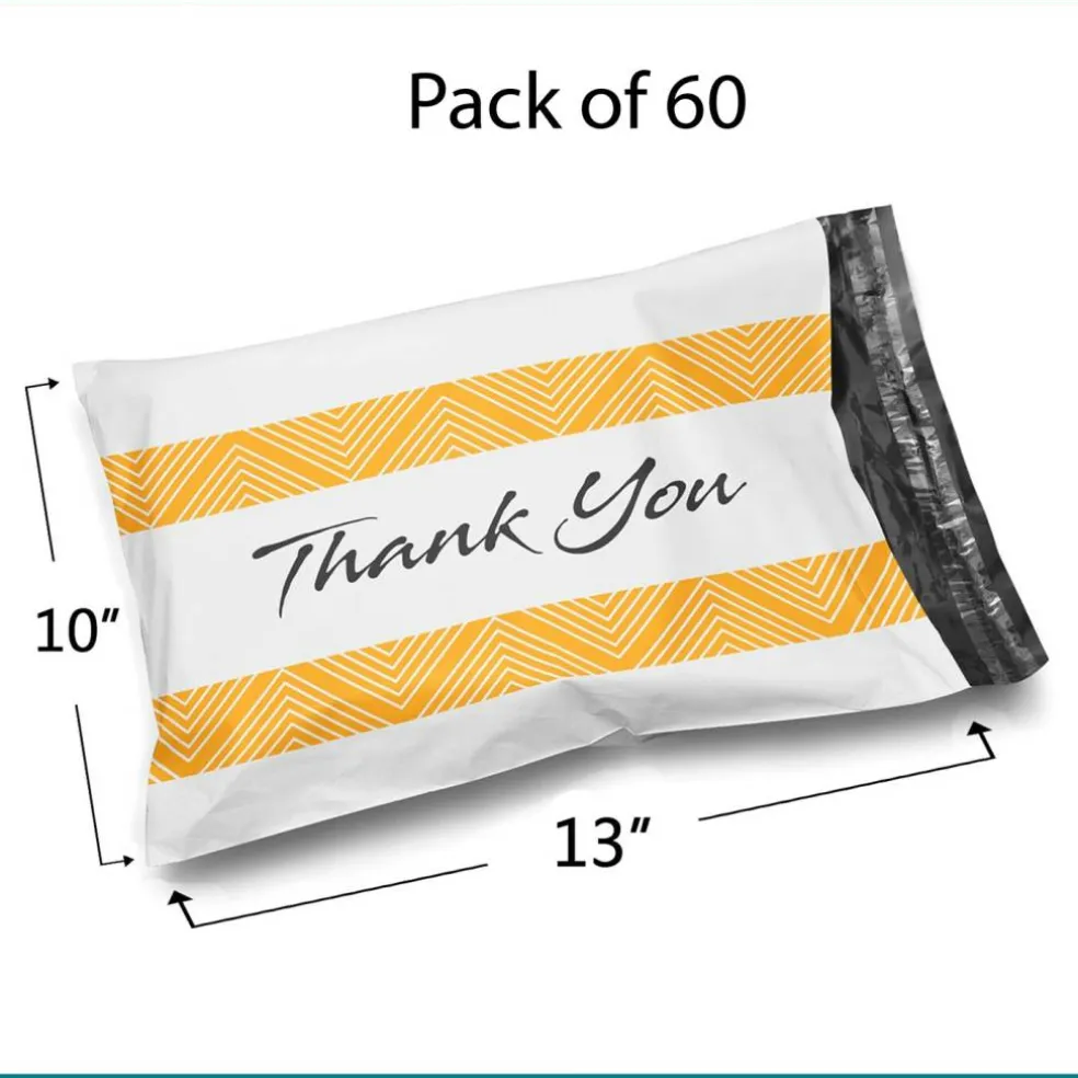 Glossy Design Poly Mailer Envelopes 10" x 13" Multi design, Weight 0.25 to 1 Ib