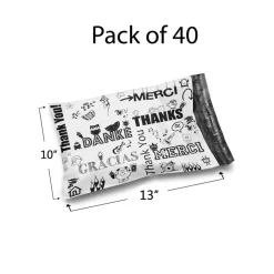 Glossy Design Poly Mailer Envelopes 10