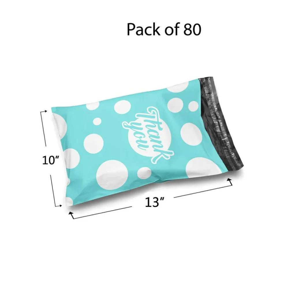 Glossy Design Poly Mailer Envelopes 10" x 13" Multi design, Weight 0.25 to 1 Ib