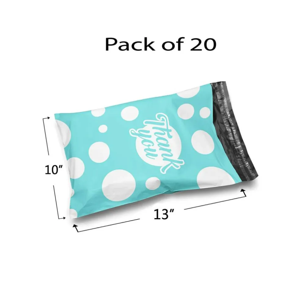 Glossy Design Poly Mailer Envelopes 10" x 13" Multi design, Weight 0.25 to 1 Ib