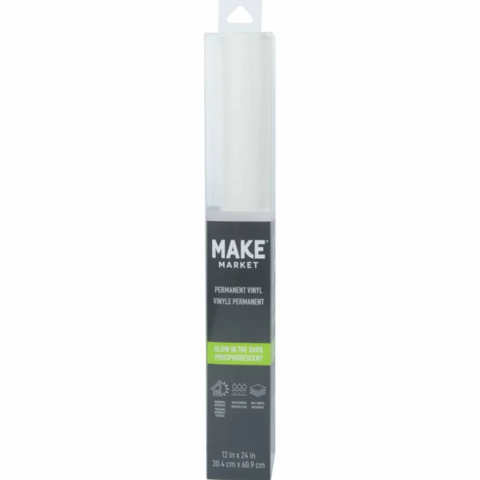 Glow in the Dark Permanent Vinyl by Make Market®