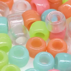 Glow in the Dark Pony Beads by Creatology™, 6mm x 9mm