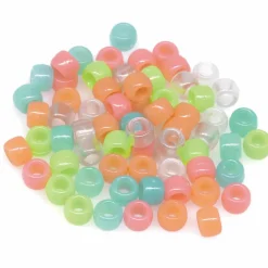 Glow in the Dark Pony Beads by Creatology™, 6mm x 9mm