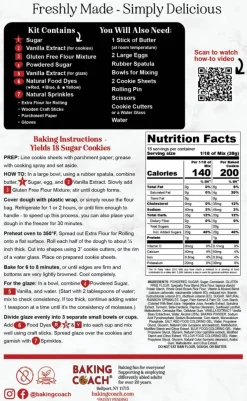 Gluten Free Linzer Tart Cookies Baking Activity Kit